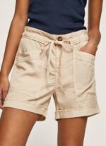 piedra pantalones cortos con cintura ajustable Pepe Jeans 06X4525 mujer - Imagen 3