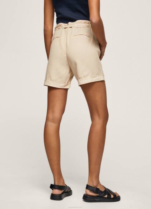 piedra pantalones cortos con cintura ajustable Pepe Jeans 06X4525 mujer - Imagen 4