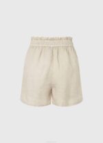 piedra pantalones cortos de lino con bolsa de papel Pepe Jeans 06X4490 mujer - Imagen 4
