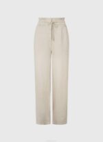 piedra pantalones palazzo de lino Pepe Jeans 06X4301 mujer - Imagen 5