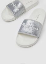 plata perla Chanclas de playa Slider Sweet Pepe Jeans 06X4694 mujer - Imagen 3