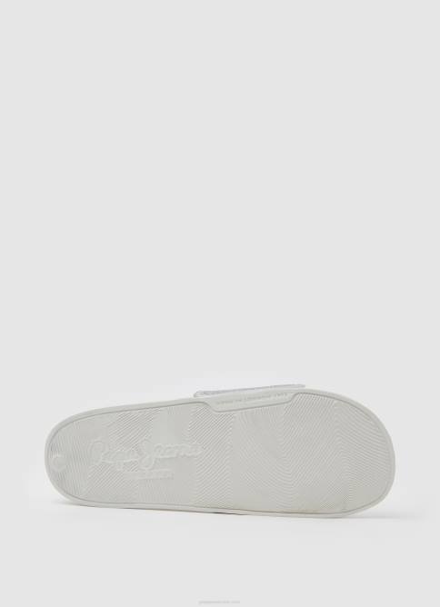 plata perla Chanclas de playa Slider Sweet Pepe Jeans 06X4694 mujer - Imagen 5