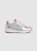 plata zapatillas deportivas york metalizadas Pepe Jeans 06X41333 chica
