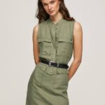 rango vestido utilitario aura Pepe Jeans 06X4178 mujer
