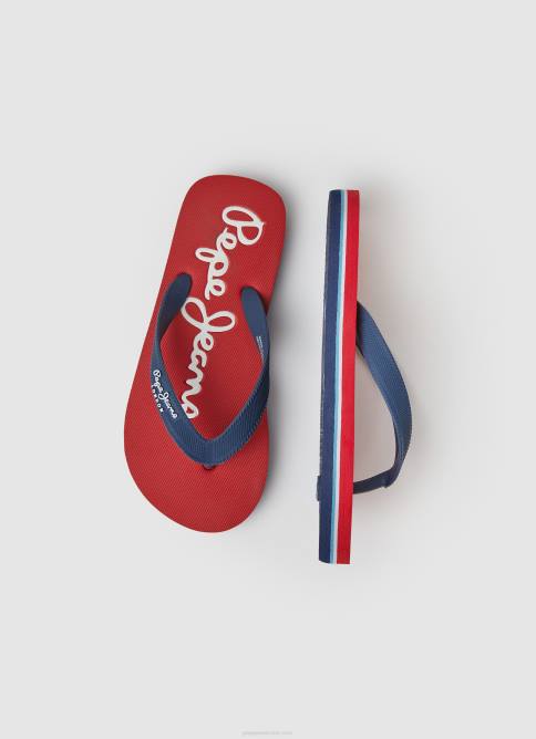 rojo chanclas de playa básicas bay beach Pepe Jeans 06X41556 chico - Imagen 2