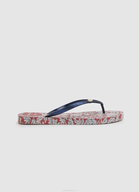 rojo_chanclas_de_playa_con_motivo_floral_pepe_jeans_06x4702_mujer.jpg rojo chanclas de playa con motivo floral Pepe Jeans 06X4702 mujer - Imagen 1