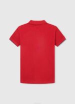 rojo polo de piqué con logo bordado Pepe Jeans 06X41672 chico - Imagen 2