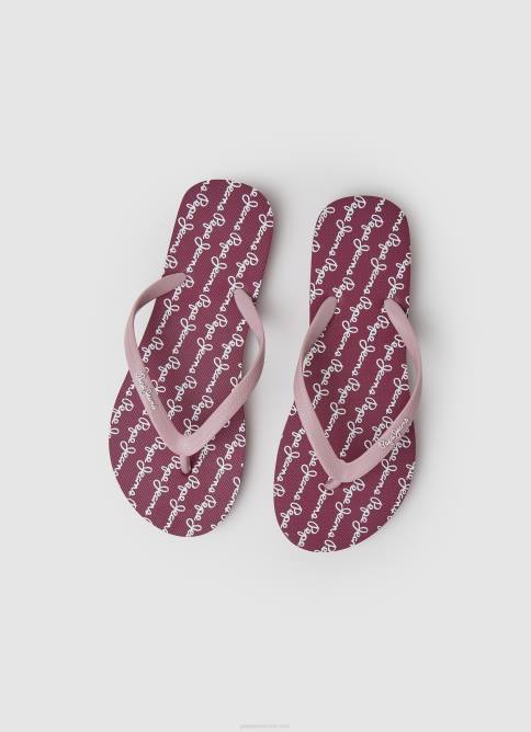 rojo polvoriento Chanclas de playa Rake Play Pepe Jeans 06X4698 mujer - Imagen 2
