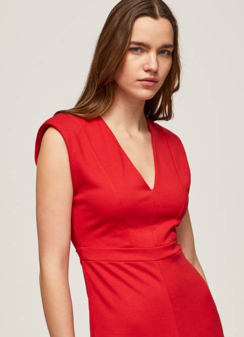 rojo real mono sin mangas con melodía Pepe Jeans 06X4204 mujer - Imagen 3