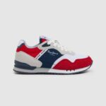 rojo zapatillas combinadas london may Pepe Jeans 06X41531 chico