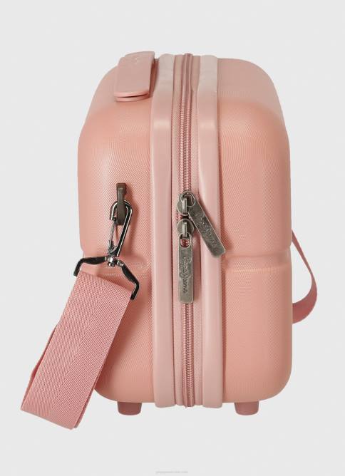 Rosa claro bolsa de viaje con logo en relieve Pepe Jeans 06X41515 chica - Imagen 3