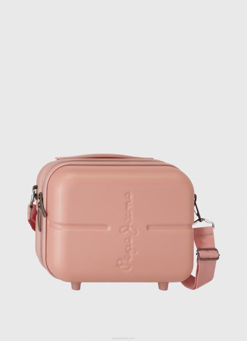 Rosa claro bolsa de viaje con logo en relieve Pepe Jeans 06X41515 chica - Imagen 1