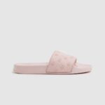 Rosa claro chanclas de playa slider lisas Pepe Jeans 06X4689 mujer