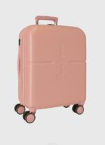 Rosa claro maleta trolley 55cm abs Pepe Jeans 06X41514 chica