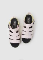 Rosa claro sandalias de punto venus trek Pepe Jeans 06X4685 mujer - Imagen 2