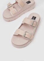 Rosa claro sandalias polar park con doble hebilla Pepe Jeans 06X4669 mujer - Imagen 3