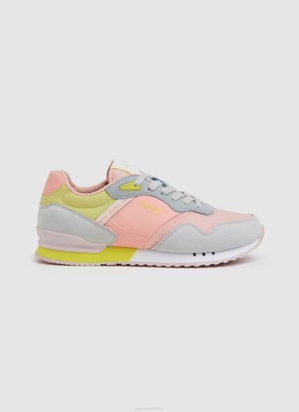 rosa fresca zapatillas london mad running Pepe Jeans 06X4621 mujer