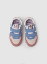 rosa lavada zapatillas london basic combinadas Pepe Jeans 06X41313 chica - Imagen 2