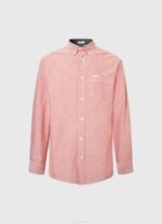 rosa nublado camisa oxford de corte estándar Pepe Jeans 06X41048 hombres - Imagen 5
