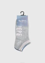 Rosa palido pack de 3 calcetines sandi Pepe Jeans 06X4555 mujer - Imagen 3