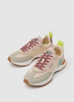 Rosa palido zapatillas combinadas lucky leo Pepe Jeans 06X4579 mujer - Imagen 3