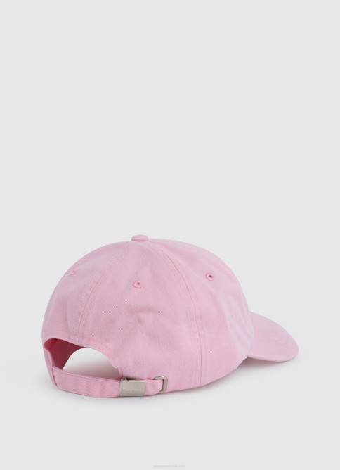 Rosa suave gorra básica con logo bordado Pepe Jeans 06X41517 chica - Imagen 2
