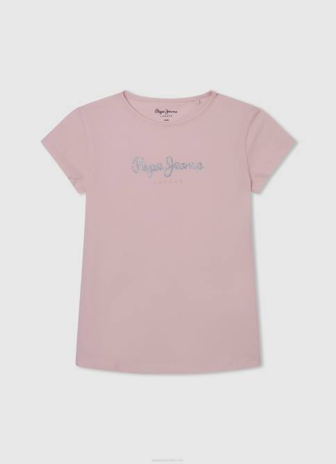 rosa_suave_playera_con_logo_brillante_pepe_jeans_06x41464_chica.jpg Rosa suave playera con logo brillante Pepe Jeans 06X41464 chica - Imagen 1