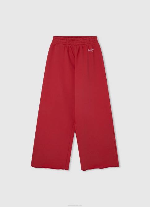 Rosa suave shorts de algodón con cintura elástica Pepe Jeans 06X41500 chica - Imagen 5