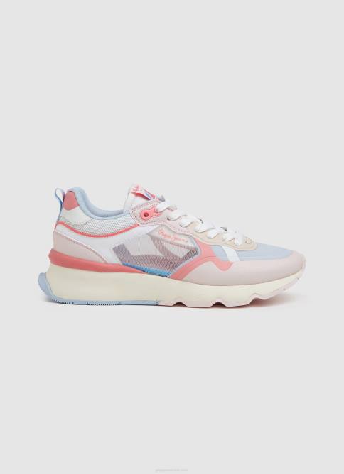 Rosa suave tenis brit pro bright para correr Pepe Jeans 06X4575 mujer - Imagen 2