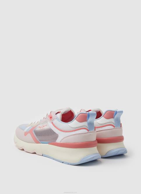 Rosa suave tenis brit pro bright para correr Pepe Jeans 06X4575 mujer - Imagen 5