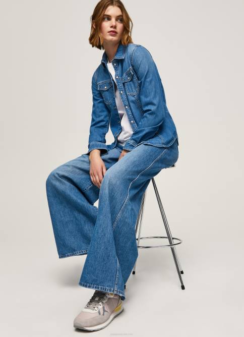 rosa_suave_tenis_combinados_con_estampado_brit_pepe_jeans_06x4587_mujer.jpg Rosa suave tenis combinados con estampado brit Pepe Jeans 06X4587 mujer - Imagen 1