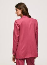 rubor oscuro blazer liso con hombreras Pepe Jeans 06X4112 mujer - Imagen 4