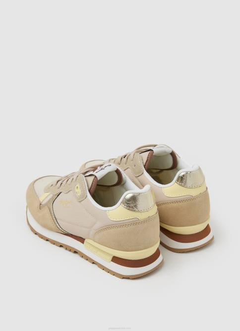 sin encaje tenis combinados brit heritage Pepe Jeans 06X4616 mujer - Imagen 4