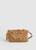tabaco bolso de hombro de cuero Pepe Jeans 06X4746 mujer - Imagen 4