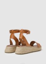 tabaco sandalias kate con cuña grabada Pepe Jeans 06X4677 mujer - Imagen 4