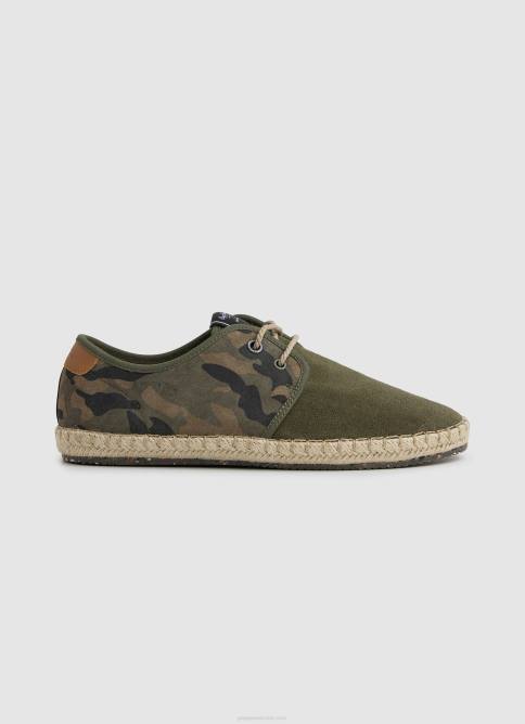 verde_caqui_zapatillas_blucher_claic_turisticas_pepe_jeans_06x41249_hombres.jpg verde caqui zapatillas blucher claic turisticas Pepe Jeans 06X41249 hombres - Imagen 1