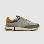 verde caqui zapatillas london pro combinadas Pepe Jeans 06X41188 hombres