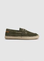verde caqui zapatillas náuticas de ante Pepe Jeans 06X41192 hombres - Imagen 2