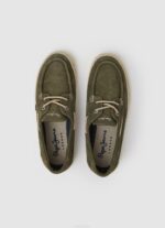 verde caqui zapatillas náuticas de ante Pepe Jeans 06X41192 hombres - Imagen 3