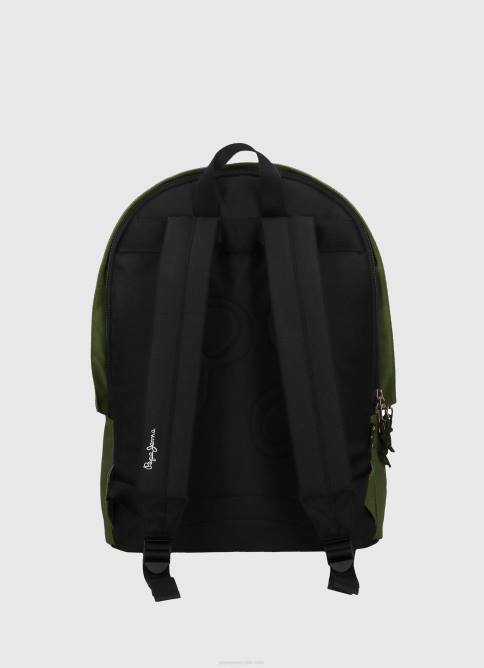 verde oscuro mochila rendimiento aris con cremallera doble Pepe Jeans 06X4753 mujer - Imagen 3