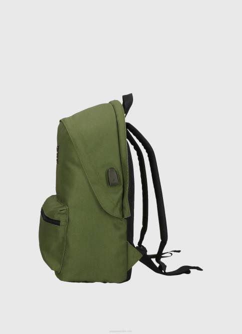 verde oscuro mochila rendimiento aris con cremallera doble Pepe Jeans 06X4753 mujer - Imagen 4