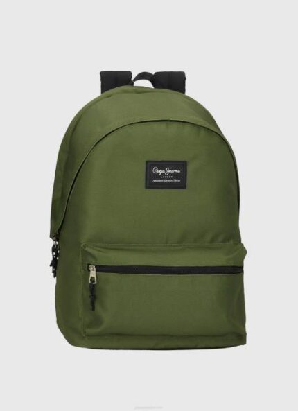 verde oscuro mochila rendimiento aris con cremallera doble Pepe Jeans 06X4753 mujer